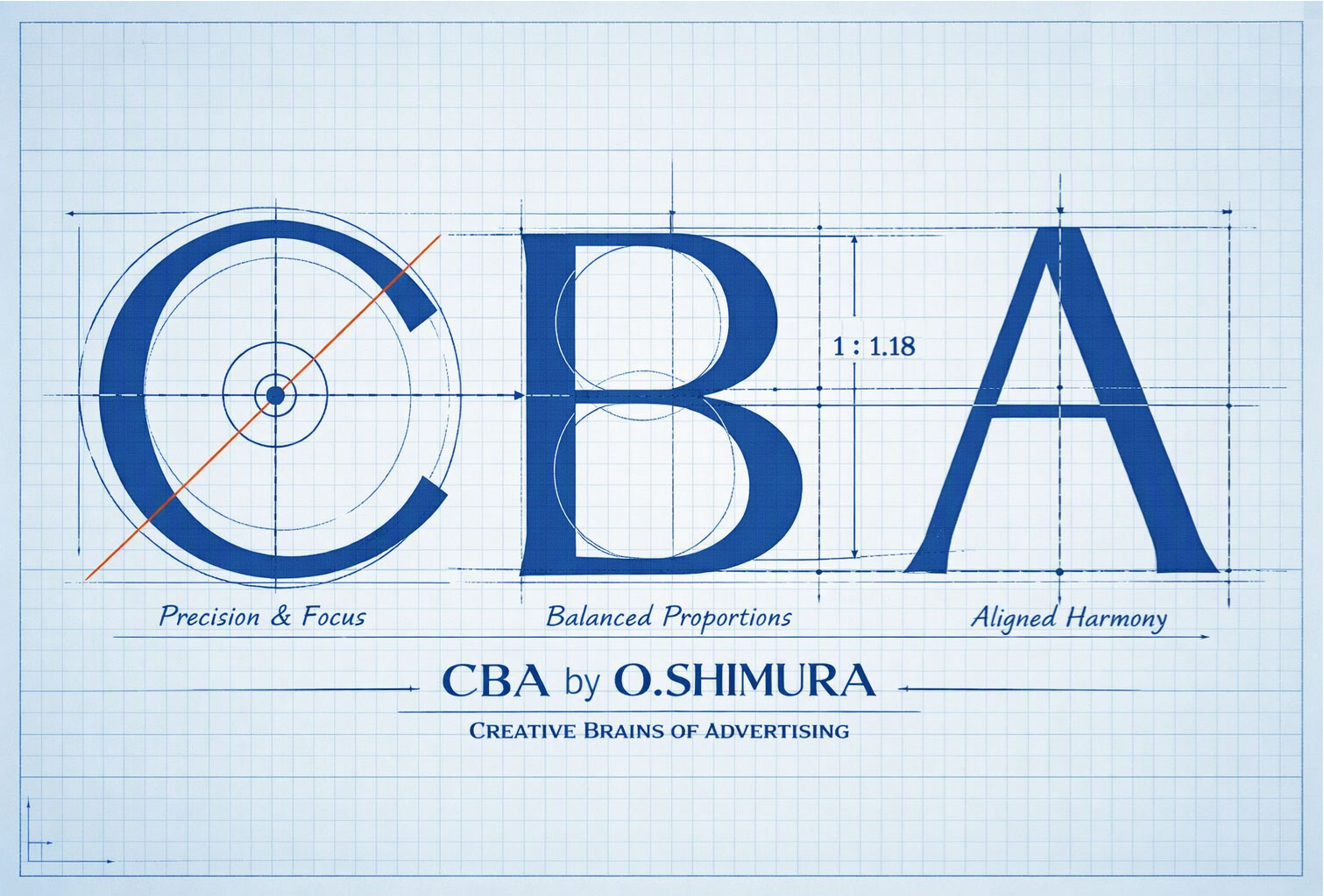 CBA logo blueprint